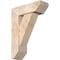 Ekena Millwork Traditional Slat Smooth Bracket w/ Offset Brace, Douglas Fir, 7 1/2"W x 22"D x 30"H BKT0806X22X30TRA06SDF - alternate 1